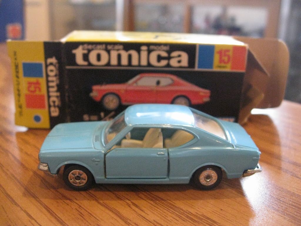 ☆黒箱トミカ☆Newコロナ 1700 ハードトップSL スカイブルー系☆日本